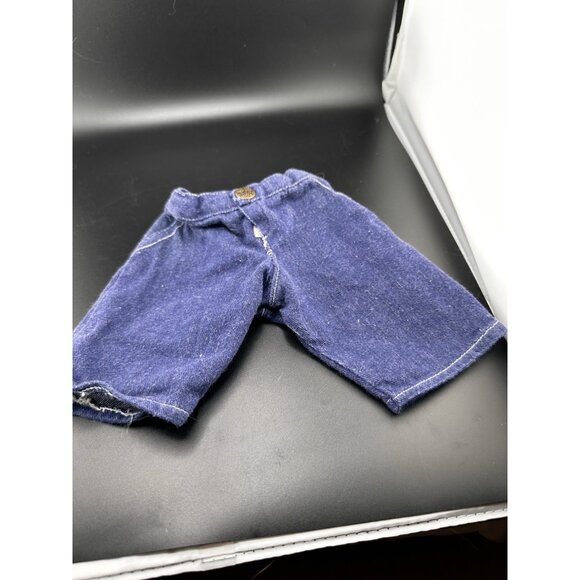 Happy Kids Vtg 1980s Denim Jeans Cabbage Patch Kids 16” Dolls Like CPK - Picture 1 of 7